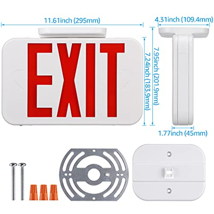 LED Exit Sign, Emergency Exit  - Emergency Exit Sign 评论和价格