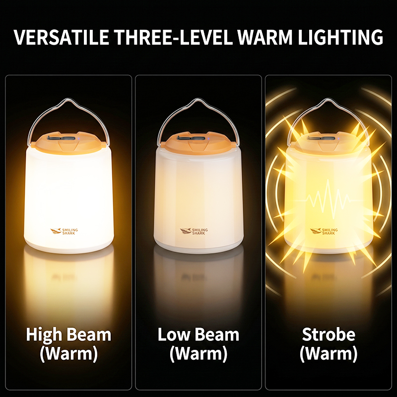 SMILING SHARK LED Rechargeable - Power Outage Light 评论和价格