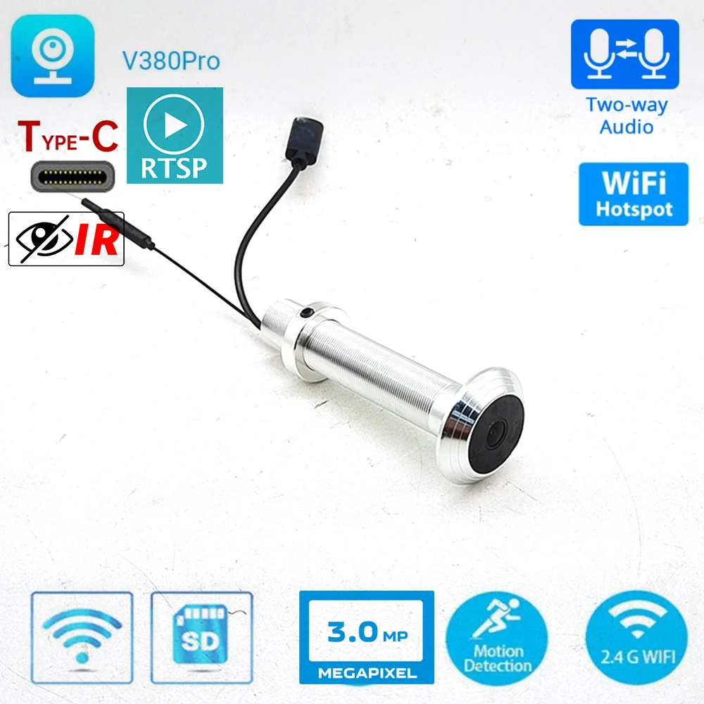 16MM Diameter V380 Mini WiFi P - Eufy Camera E220 评论和价格