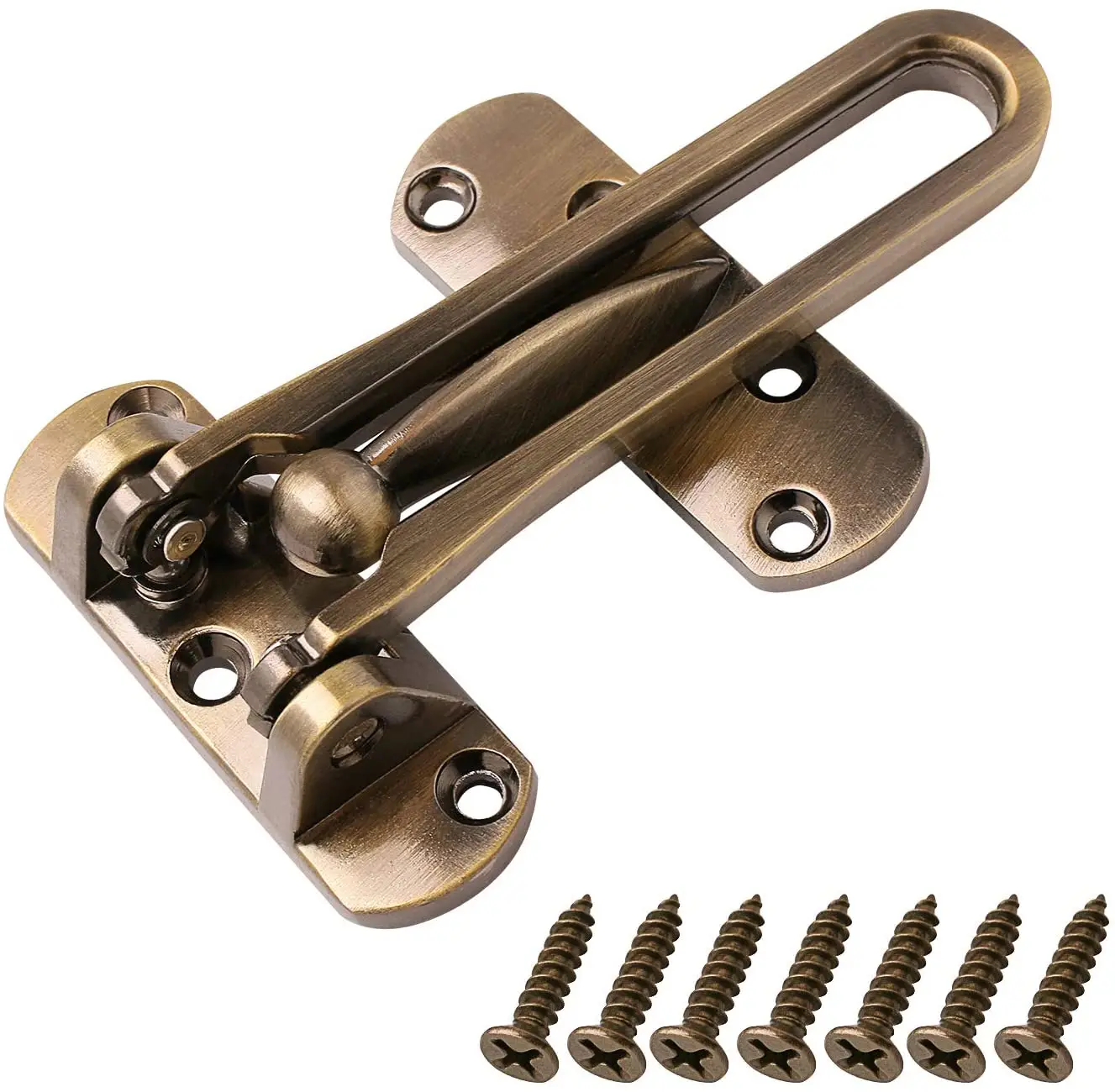 Durable Stainless Steel Anti-T - Security Chain Door 评论和价格