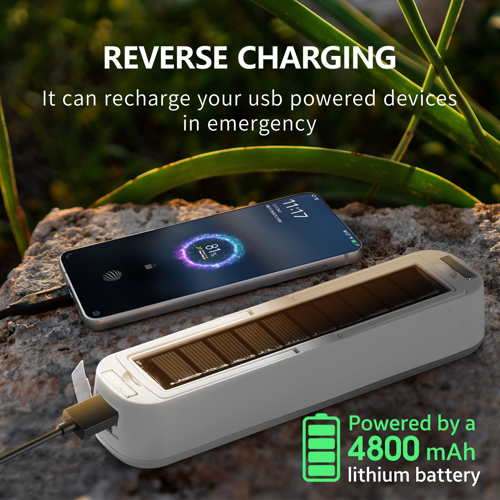 Solar Rechargeable Camping Lan - Power Outage Light 评论和价格