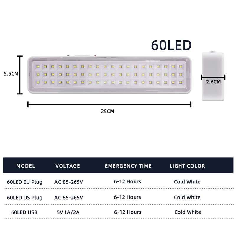 60LED Emergency Fire Fighting  - Power Outage Light 评论和价格