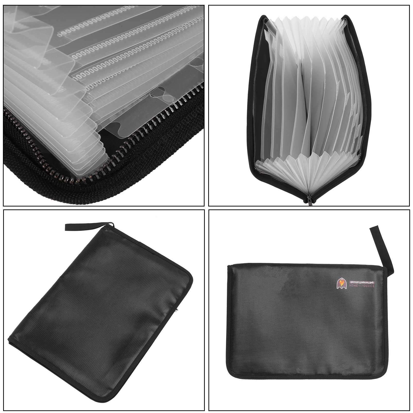 Fireproof Files Folder Accordi - Fire Safe Document 评论和价格