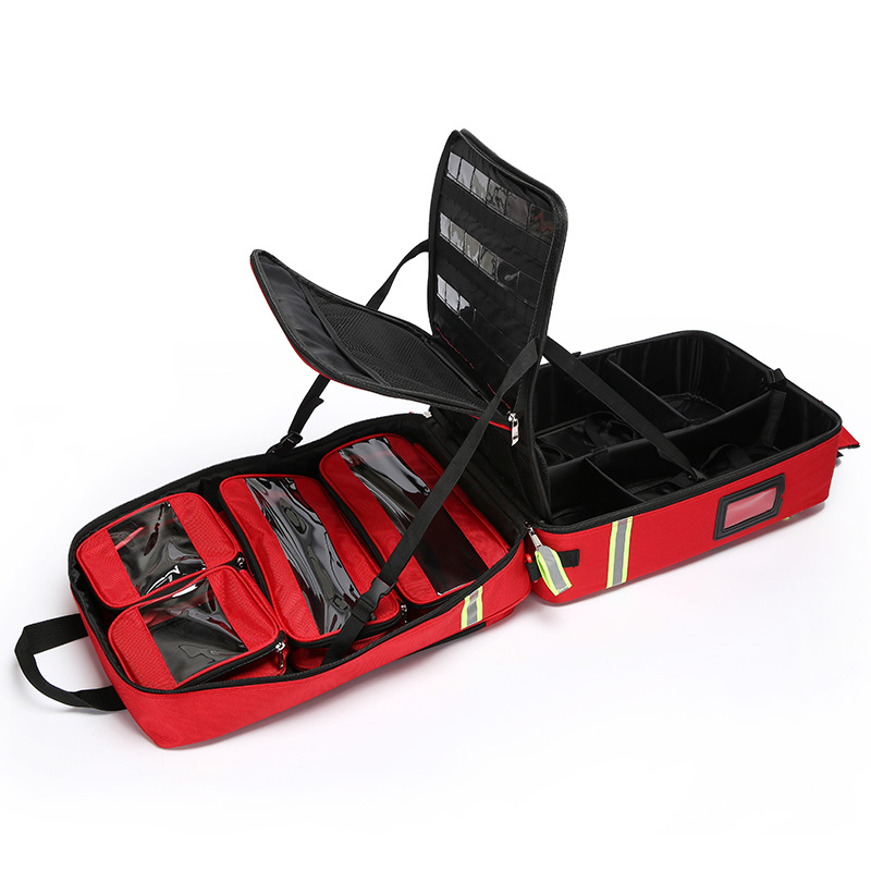 Large Capacity Empty Trolley F - First Aid Bag Kit 评论和价格