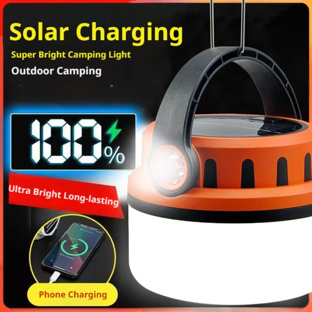 Solar Rechargeable Camping Lan - Power Outage Light 评论和价格